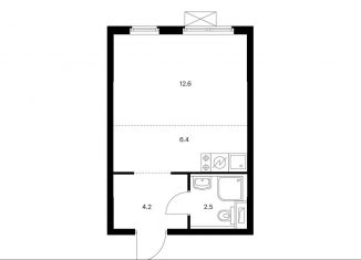 Продается квартира студия, 25.7 м2, Москва, станция Новохохловская, 1-й Грайвороновский проезд, 3