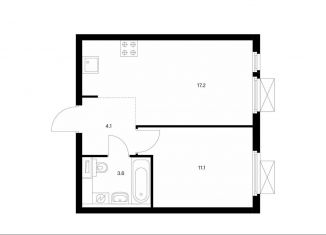 Продажа 1-комнатной квартиры, 36 м2, Москва, жилой комплекс Митинский Лес, 2.2, ЖК Митинский Лес