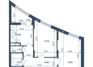 2-ком. квартира на продажу, 60 м2, Сестрорецк