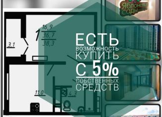 Продается 1-ком. квартира, 38.3 м2, Воронежская область, улица Загоровского, 9/1