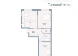 Продажа 2-ком. квартиры, 64.6 м2, Астрахань, Советский район, Моздокская улица, 40