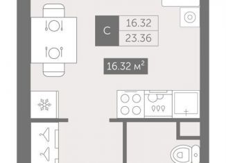 Продажа квартиры студии, 23.4 м2, Санкт-Петербург