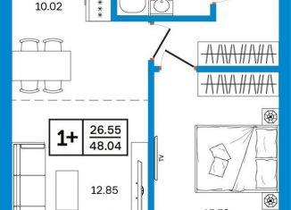 Продаю двухкомнатную квартиру, 48 м2, Республика Башкортостан, Некрасовский переулок, 38