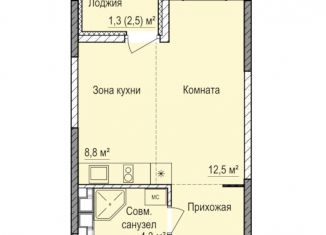 Квартира на продажу студия, 30 м2, Ижевск