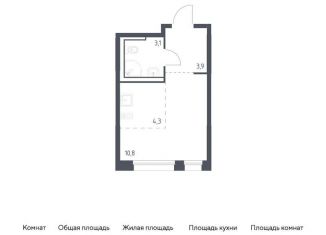 Продается квартира студия, 22.1 м2, Москва, Ленинградское шоссе, 229Ак2, Молжаниновский район