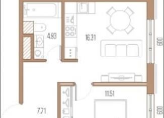 Продаю 1-ком. квартиру, 40.5 м2, Санкт-Петербург, метро Новочеркасская, улица Стахановцев, 1