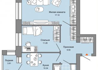 Продажа 2-ком. квартиры, 54 м2, Киров