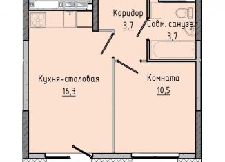 Продам однокомнатную квартиру, 34.2 м2, Ижевск, жилой район Ракетный