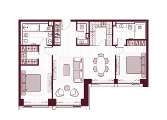 Продам 3-ком. квартиру, 95.5 м2, Москва, Ленинградский проспект, 37/1