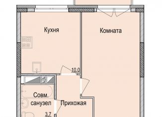 1-ком. квартира на продажу, 35 м2, Ижевск, жилой район Ракетный