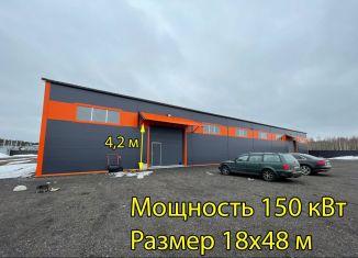 Склад в аренду, 900 м2, Петергоф, Гостилицкое шоссе, 58