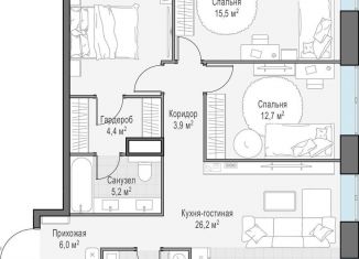 3-комнатная квартира на продажу, 92 м2, Москва, метро Минская, проспект Генерала Дорохова, 39к2А