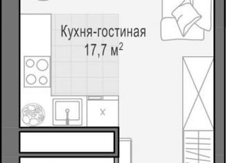 Продам квартиру студию, 27 м2, Москва, ЖК Вест Гарден, проспект Генерала Дорохова, 39к2А