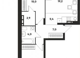 Продам трехкомнатную квартиру, 66.1 м2, деревня Кондратово, улица Улановой, 7