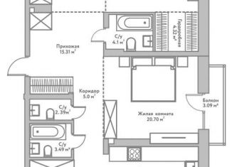 Продается 4-ком. квартира, 146.4 м2, Новосибирск, Дачное шоссе, 12Г, метро Заельцовская