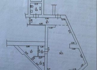 Продаю торговую площадь, 82.8 м2, Юрга, проспект Победы, 38