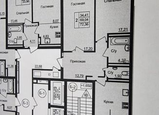 Продаю 2-комнатную квартиру, 72.4 м2, Республика Башкортостан, улица Гоголя, 29