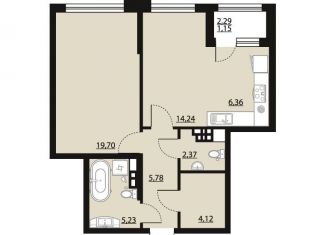 Продажа 1-комнатной квартиры, 59 м2, Воронеж, Московский проспект, 132