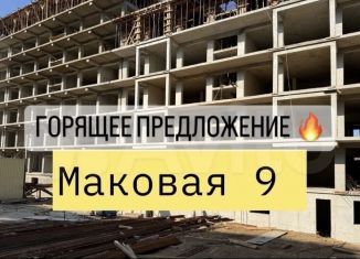 Продам 1-комнатную квартиру, 40 м2, Махачкала, Маковая улица, 9