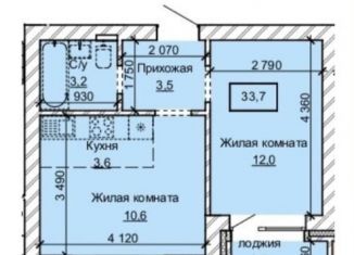 Продам двухкомнатную квартиру, 33.7 м2, Барнаул