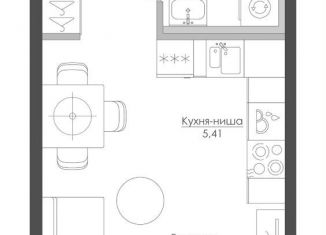 Продается квартира студия, 25.2 м2, Москва, ЖК Селигер Сити