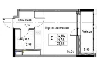 Продаю квартиру студию, 20 м2, Санкт-Петербург, муниципальный округ Юнтолово, Планерная улица, 97к2