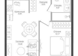 Продаю 1-ком. квартиру, 40 м2, Москва, район Западное Дегунино