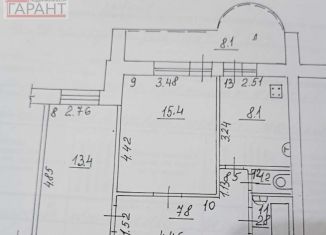 Продам 2-ком. квартиру, 48.7 м2, Самара, Кировский район, проспект Металлургов, 56