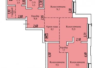 Продажа 4-комнатной квартиры, 86.6 м2, Иркутская область, Култукская улица, 16