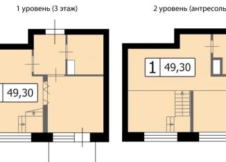 Продаю 1-ком. квартиру, 45.7 м2, Ленинградская область, Вересковая улица, 4к1