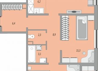 Продаю трехкомнатную квартиру, 76.2 м2, Оренбург, Промышленный район, жилой комплекс Осенний Лист, 6