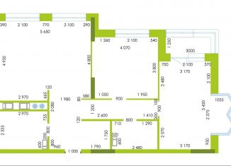 Продается 2-ком. квартира, 89.1 м2, Астрахань