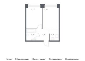 Продается однокомнатная квартира, 41.7 м2, Москва, ЗАО, жилой комплекс Нова, к1