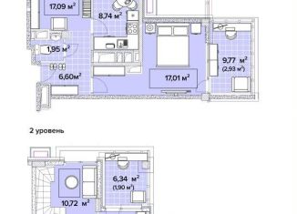 5-комнатная квартира на продажу, 113.7 м2, Краснодарский край, Тепличная улица, 4к2