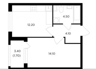 Продается 1-комнатная квартира, 36.6 м2, Мытищи, проспект Астрахова, 14Б