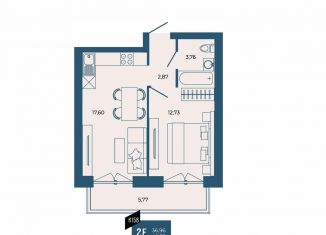 Продам 2-комнатную квартиру, 42.7 м2, Пензенская область