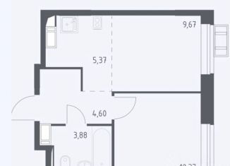 Продается 2-комнатная квартира, 33.9 м2, Московская область, микрорайон Пригород Лесное, к11.2