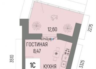 Продам однокомнатную квартиру, 25.1 м2, Уфа, улица Энтузиастов, 5, Октябрьский район