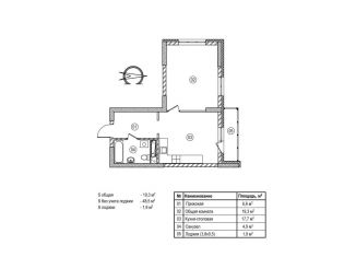 Продается 1-комнатная квартира, 50.4 м2, Кемерово