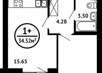 Продается 1-ком. квартира, 34.5 м2, Республика Башкортостан