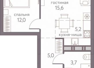 Продается 2-ком. квартира, 41.5 м2, Пермь, Мотовилихинский район