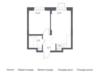 1-ком. квартира на продажу, 31.8 м2, Люберцы, жилой комплекс Люберцы 2020, к70, ЖК Люберцы 2020