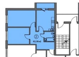 Продажа 2-ком. квартиры, 61 м2, Оренбург, проспект Победы, 153