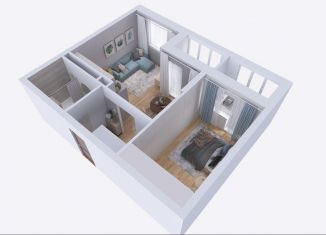 2-ком. квартира на продажу, 44.4 м2, Татарстан, улица Баки Урманче, 12