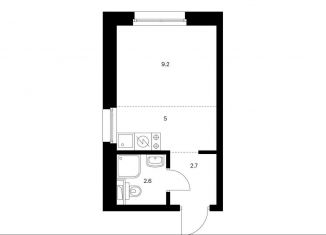 Продается квартира студия, 19.5 м2, Москва, СВАО, ЖК Полар, 1.5