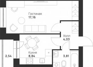 Продаю 1-комнатную квартиру, 36.4 м2, Тула, улица Героя России Зиничева, 8