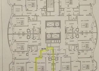 Продается однокомнатная квартира, 40.3 м2, Чебоксары, улица Богдана Хмельницкого, поз3