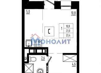 Продаю квартиру студию, 23.4 м2, Ярославль