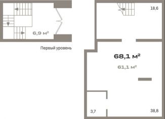 Помещение свободного назначения на продажу, 68.05 м2, Тюмень, Томская улица, 60А