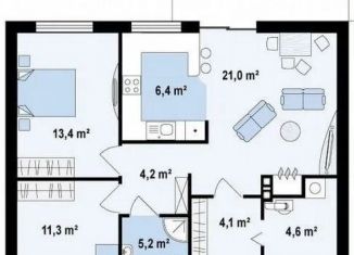 Продаю дом, 95 м2, Севастополь, товарищество собственников недвижимости Лазурь, 64/145